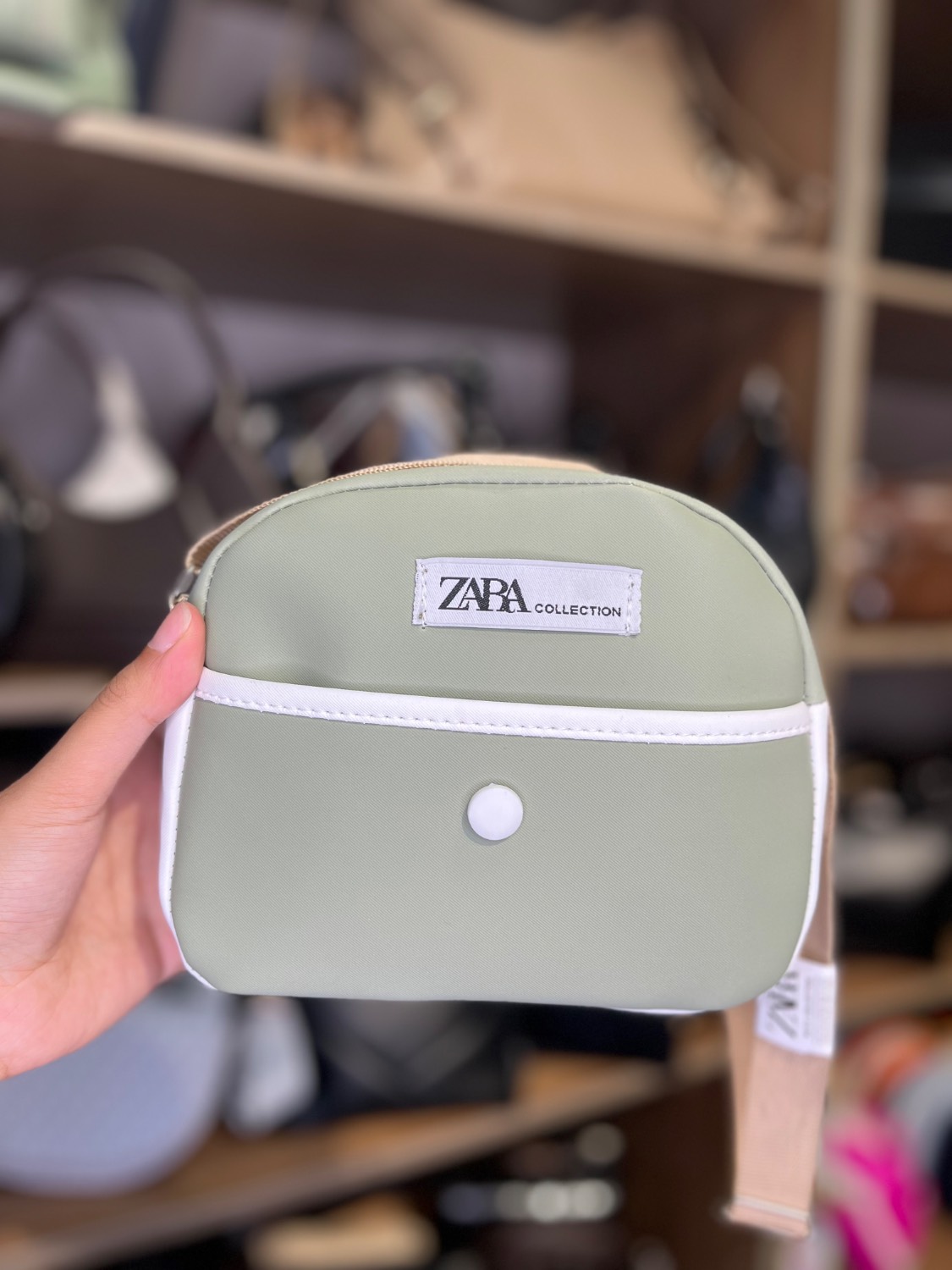 کیف دوشی برند zara