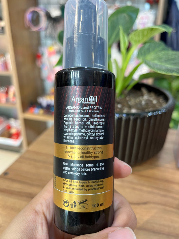 سرم مو و روغن آرگان Keratin Hair برند فری فیس