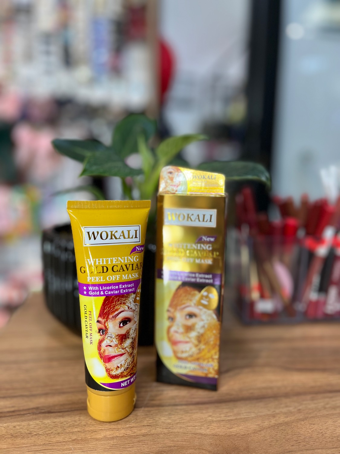 ماسک پیل آف طلا