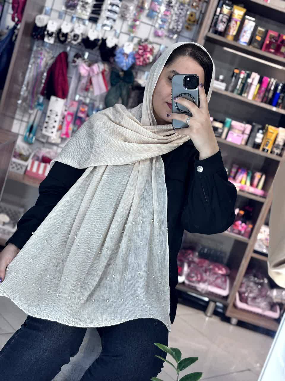 شال برشکا وارداتی پایین مروارید